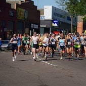 Uno de los momentos del Cross de la Policía Local