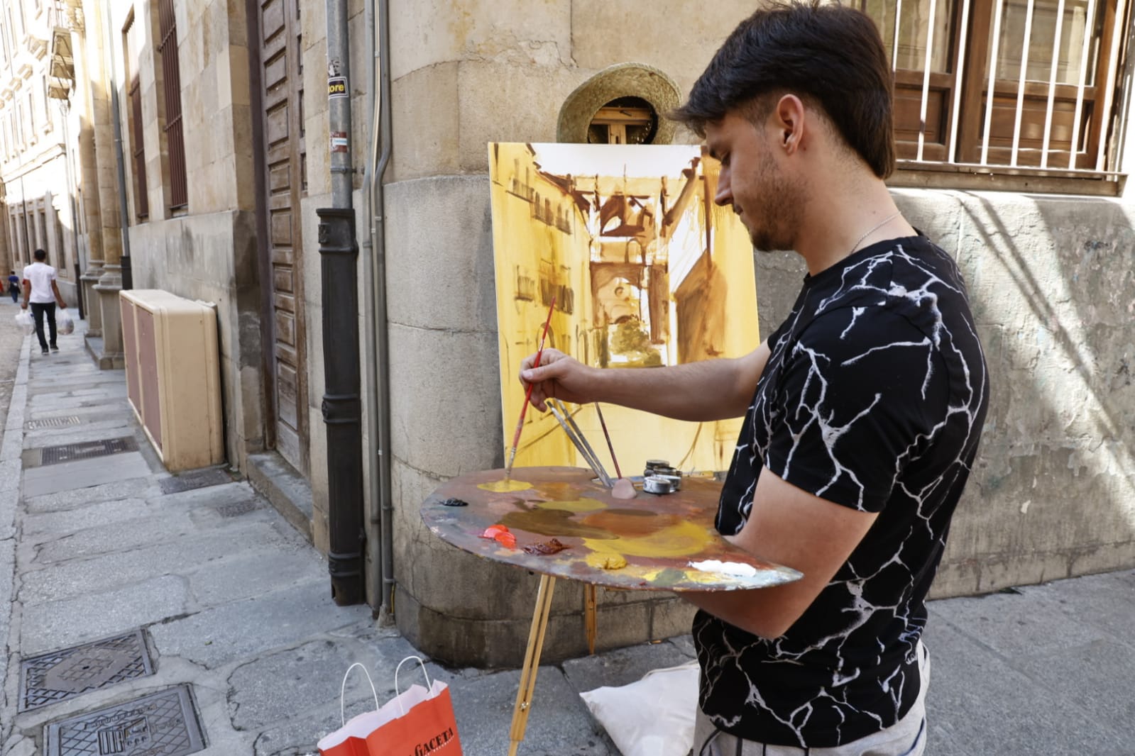 Salamanca se llena de arte con el Certamen de Pintura al Aire Libre de la Fundación GACETA