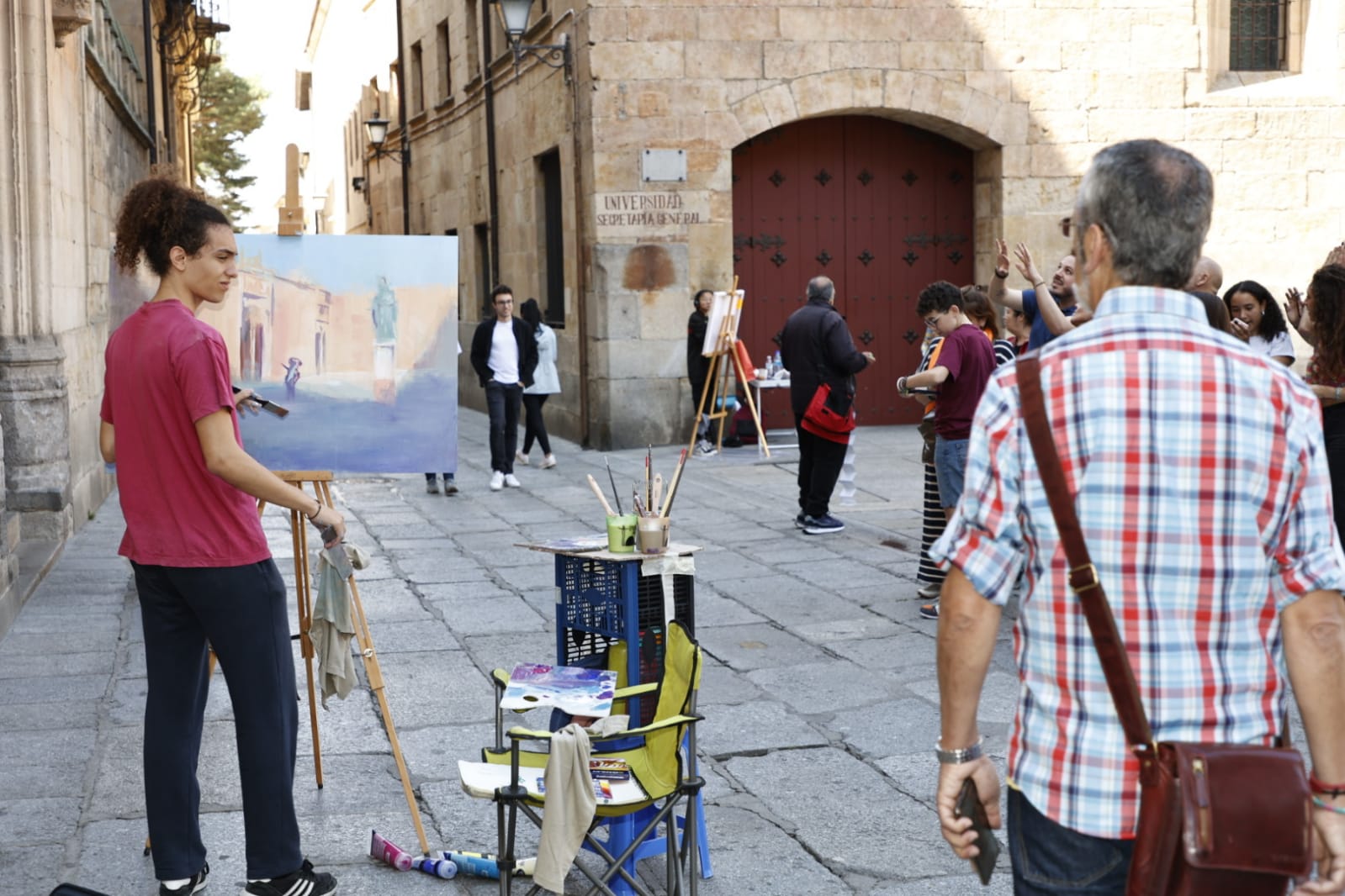 Salamanca se llena de arte con el Certamen de Pintura al Aire Libre de la Fundación GACETA