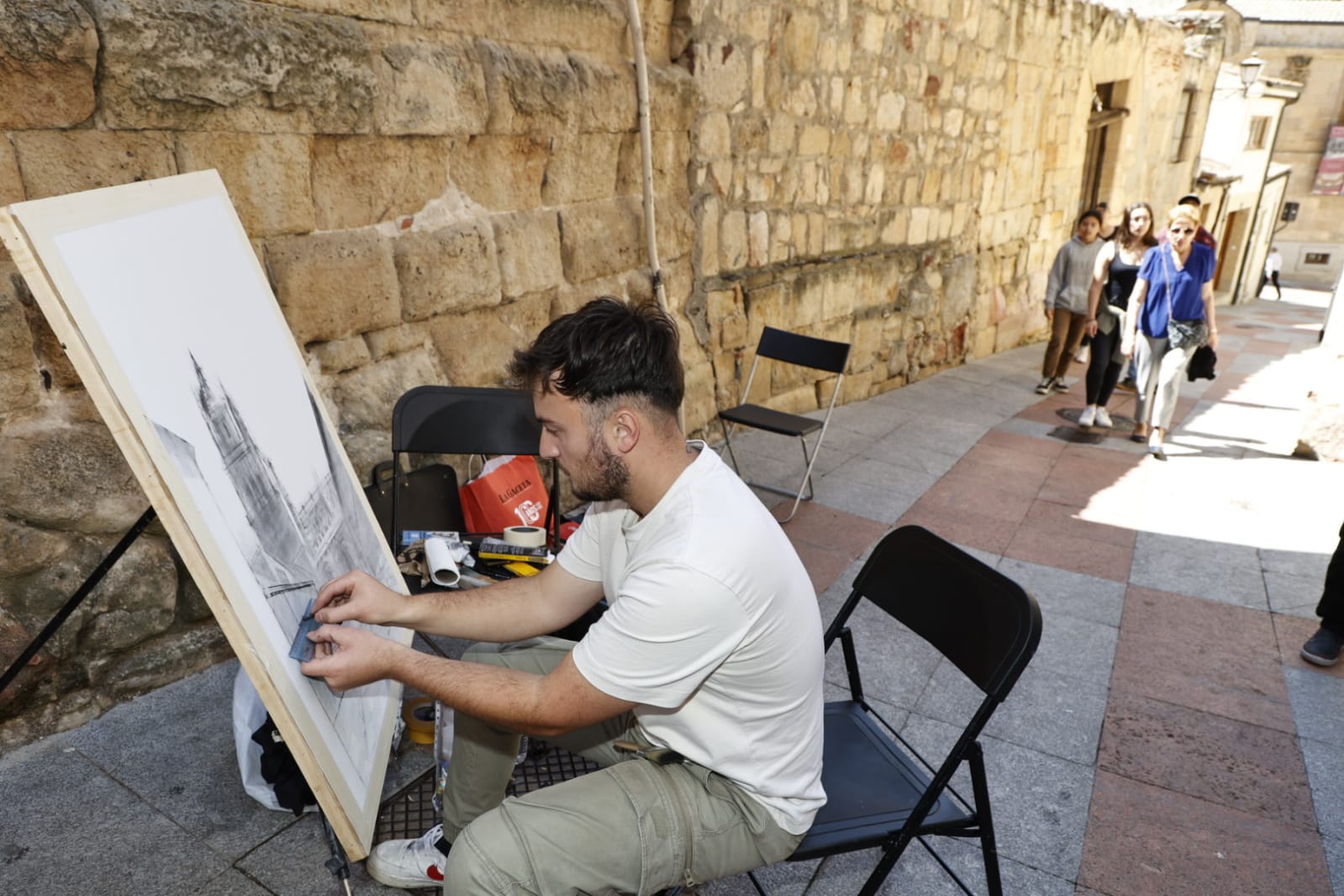 Salamanca se llena de arte con el Certamen de Pintura al Aire Libre de la Fundación GACETA