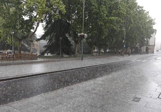 El tiempo en Salamanca: sigue el riesgo de tormentas y chubascos