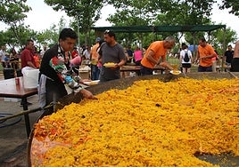 La paella gigante de Cabrerizos se celebrará el sábado.