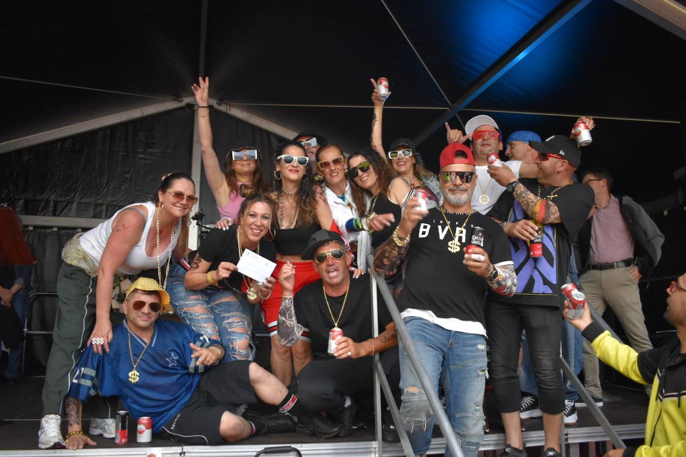 Cabrerizos sale a la calle con sus peñas