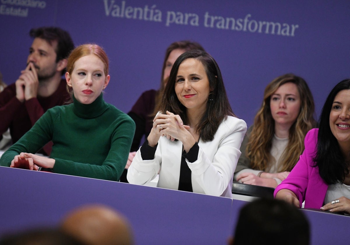 Ione Belarra, secretaria general de Podemos