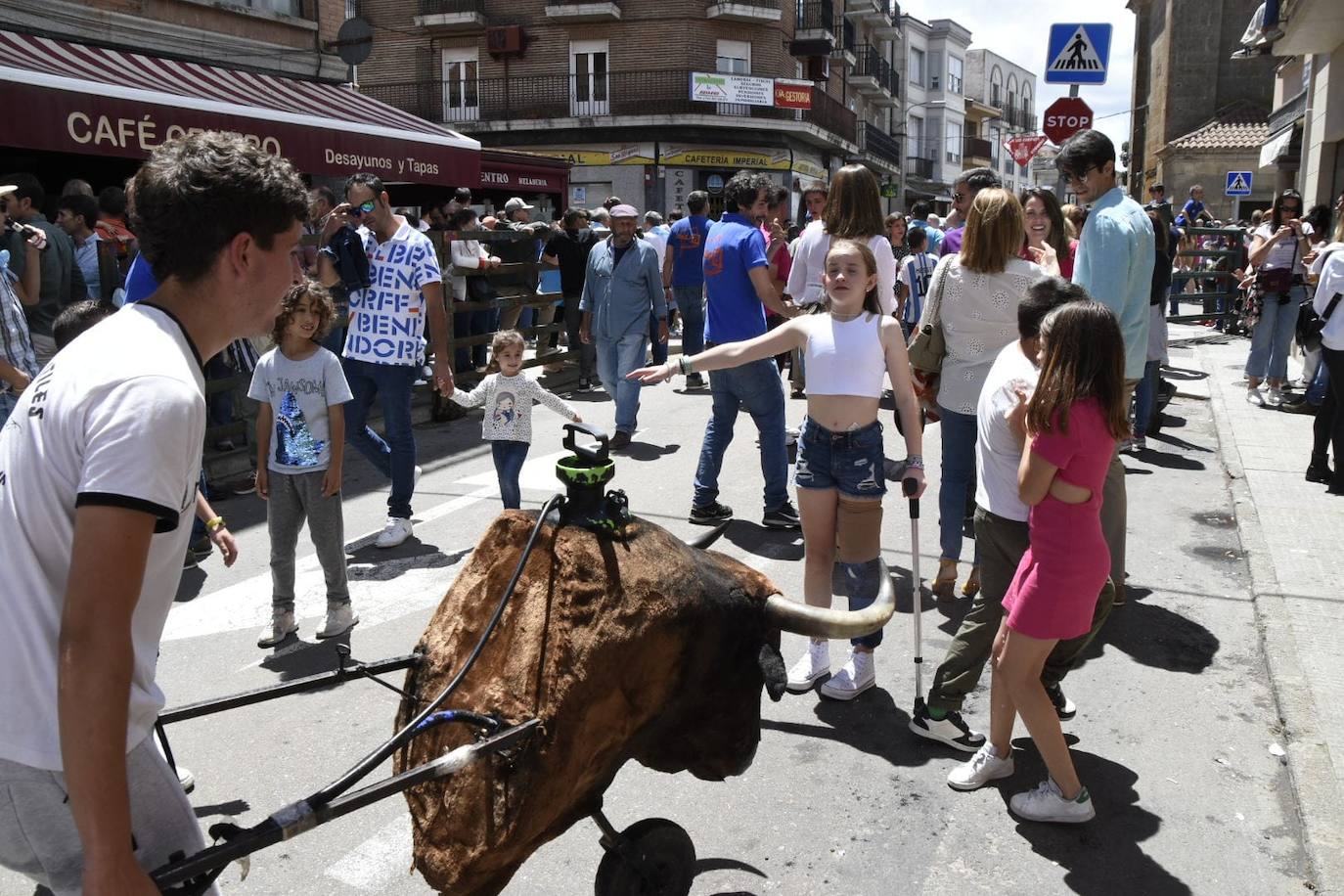 Vitigudino se llena para el segundo encierro de las fiestas del Corpus