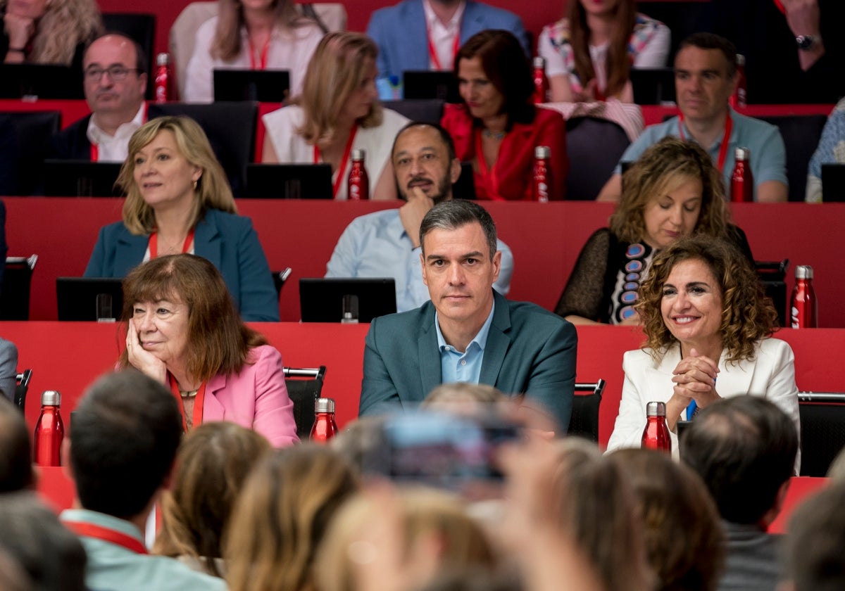 Pedro Sánchez, la reunión del Comité Federal, en la sede del PSOE.