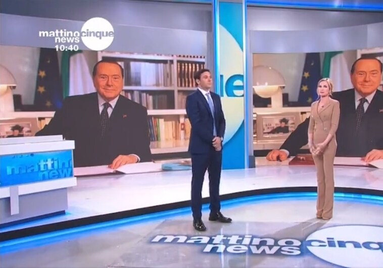 Así han anunciado el fallecimiento de Berlusconi en Italia