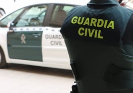 Un guardia civil en