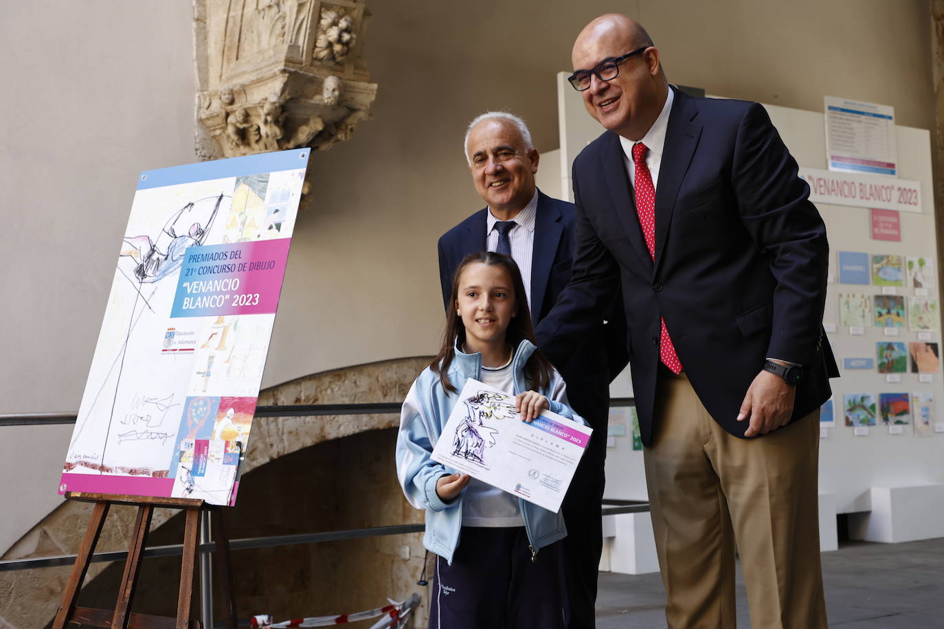El concurso de dibujo &#039;Venancio Blanco&#039; premia a 30 escolares
