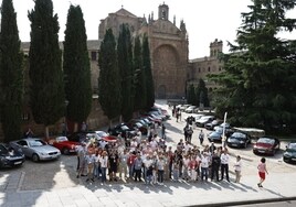 Los coches antiguos del Classic Cars Tour toman Salamanca