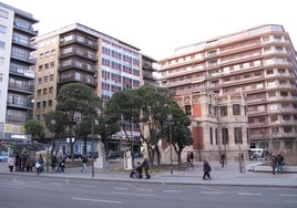 La Plaza de Gabriel y Galán, donde han ocurrido los hechos.