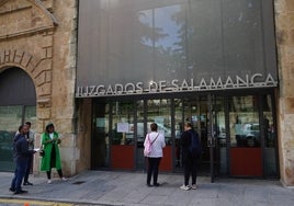 Los Juzgados de plaza de Colón en Salamanca.