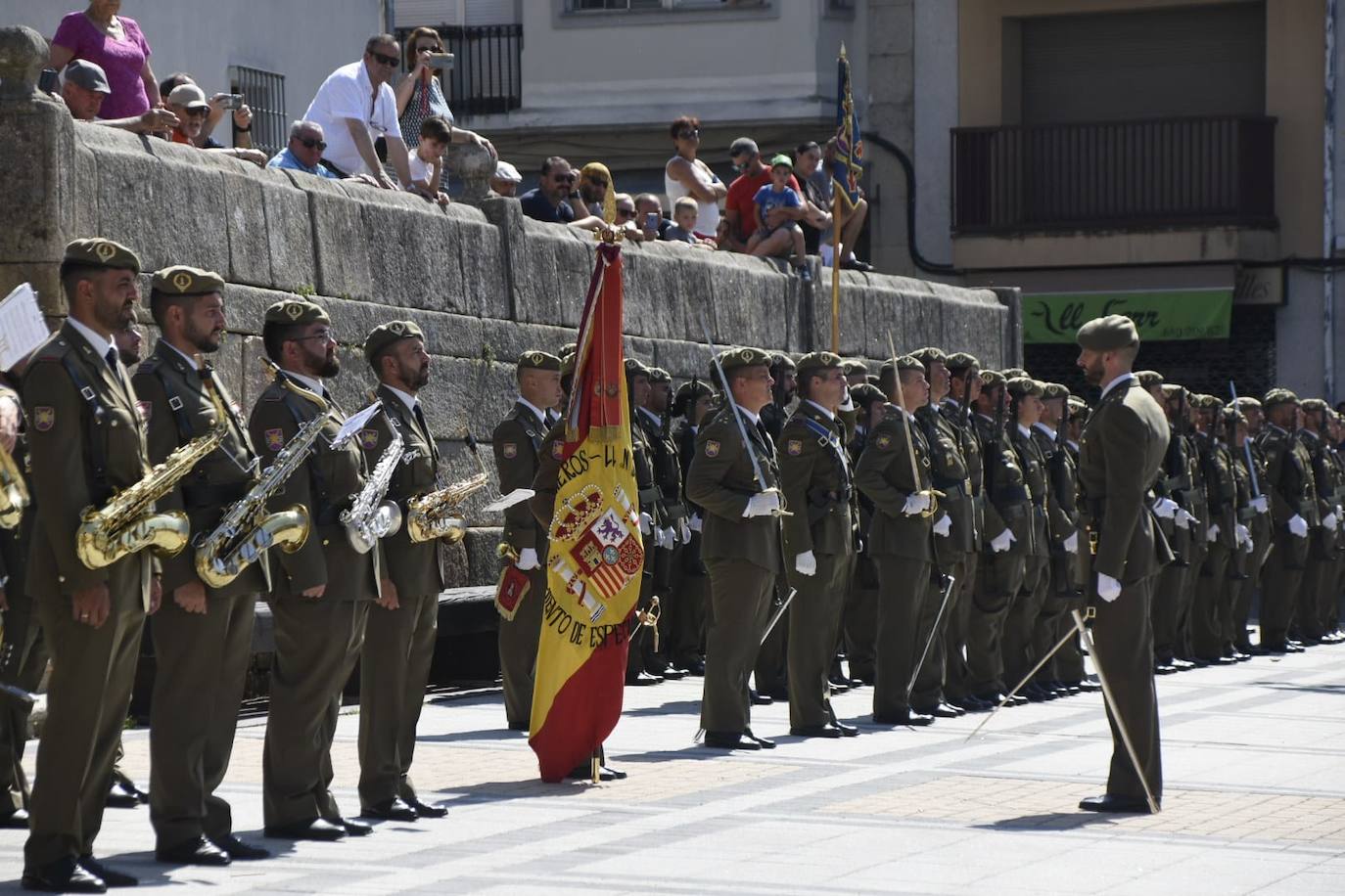 Vivas a España en Vitigudino