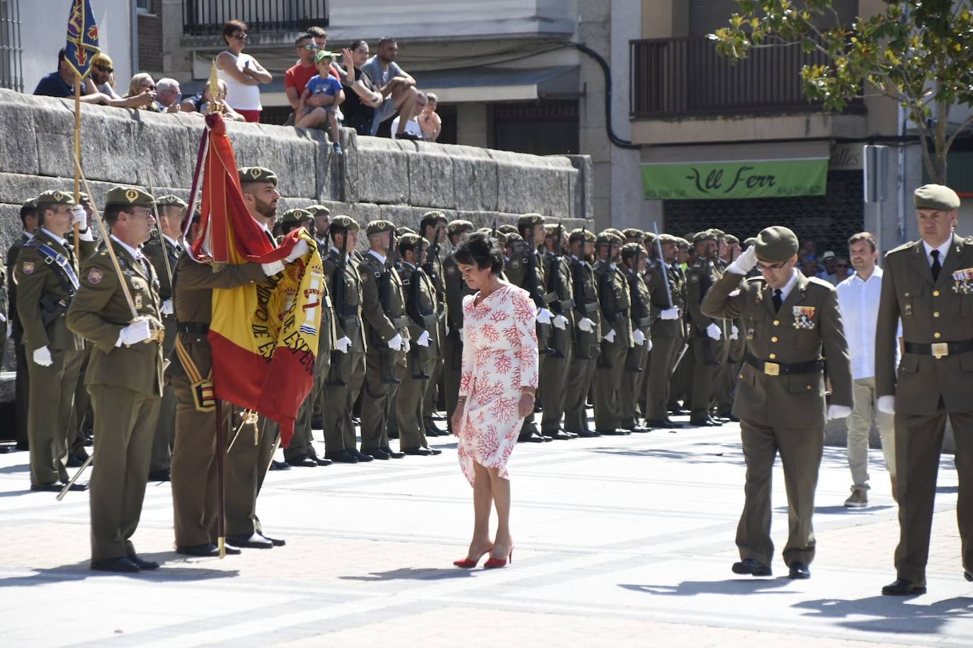 Vivas a España en Vitigudino