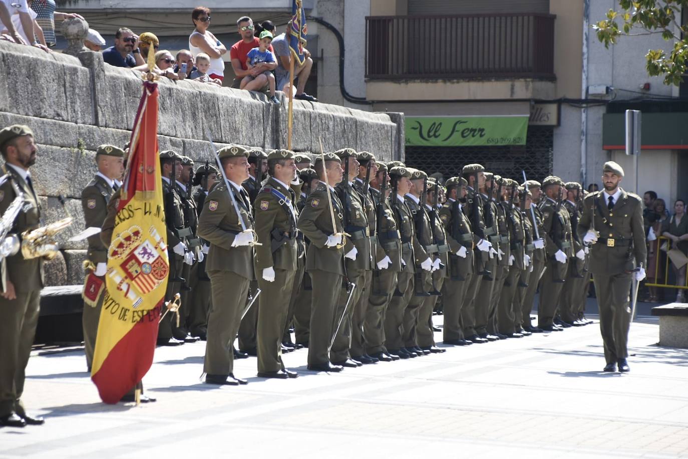 Vivas a España en Vitigudino