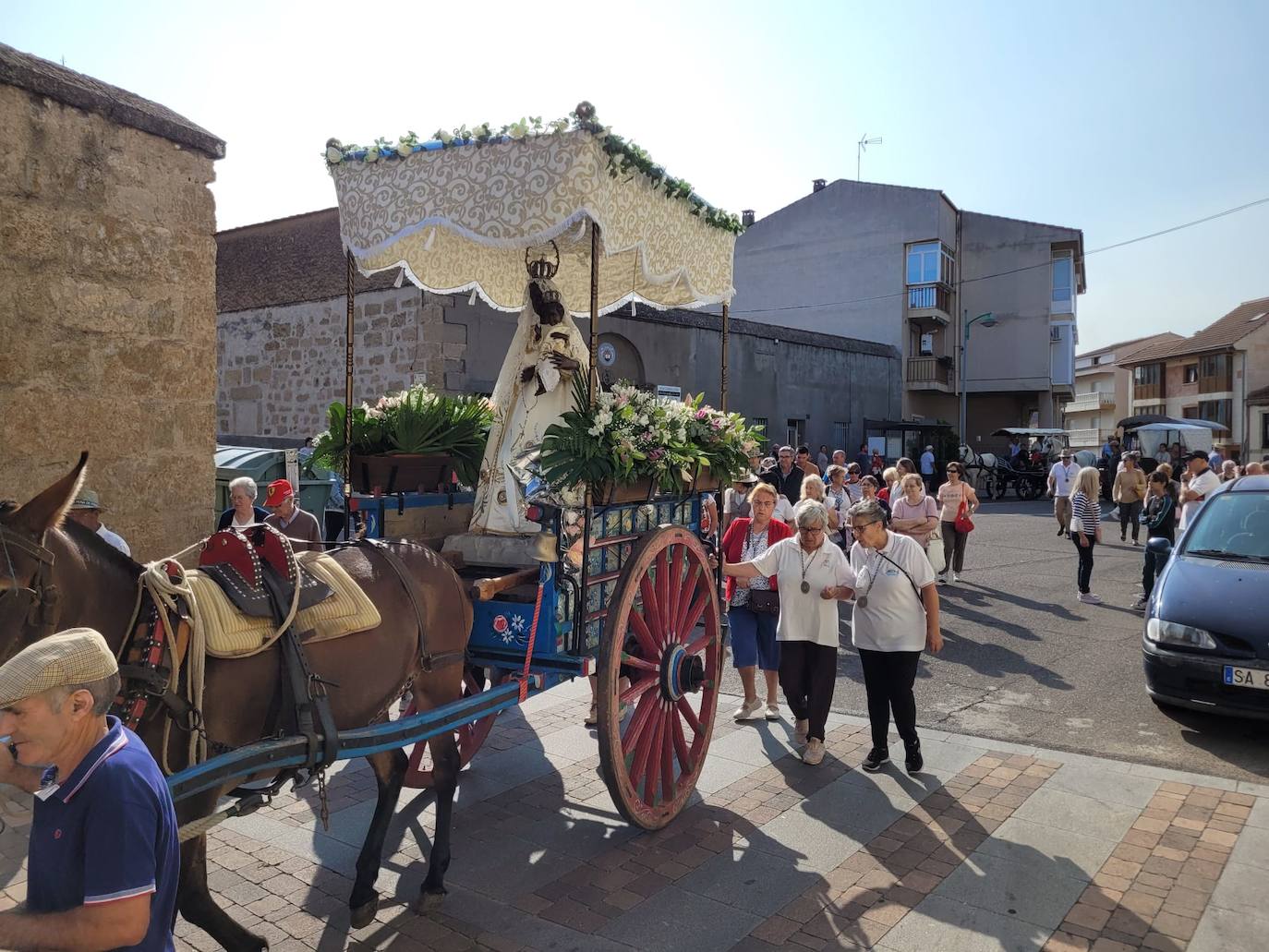 Arranca en Ciudad Rodrigo la Romería de la Hermandad de la Virgen de la Peña de Francia