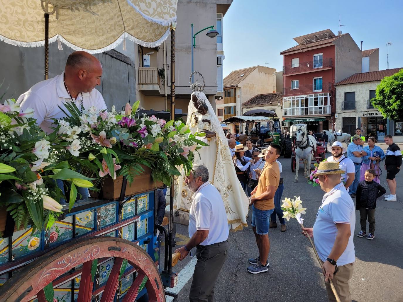 Arranca en Ciudad Rodrigo la Romería de la Hermandad de la Virgen de la Peña de Francia