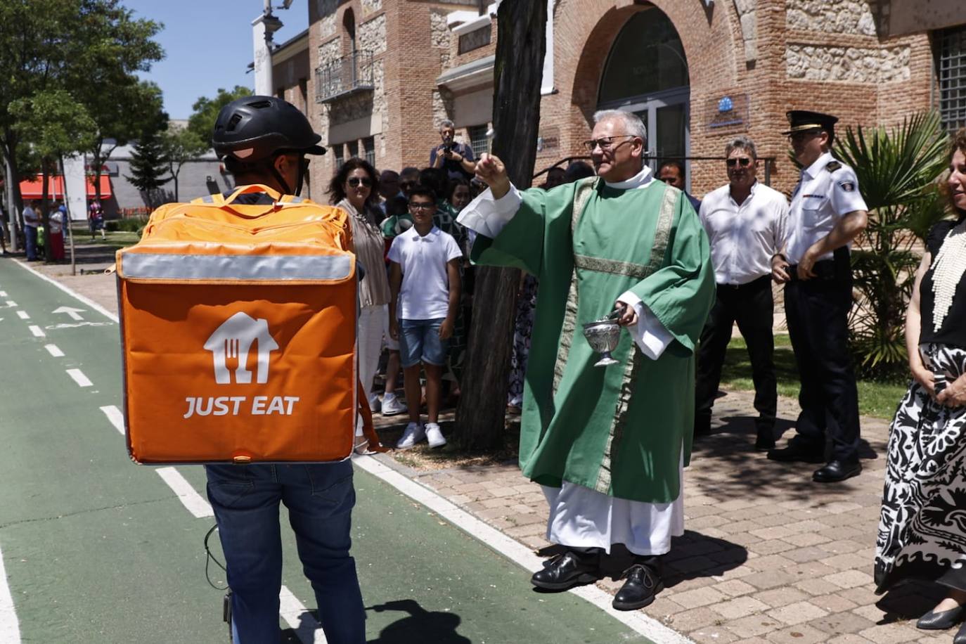 Los transportistas vuelven a celebrar San Cristóbal en Salamanca