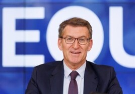 Feijóo, candidato a la presidencia del gobierno por el Partido Popular
