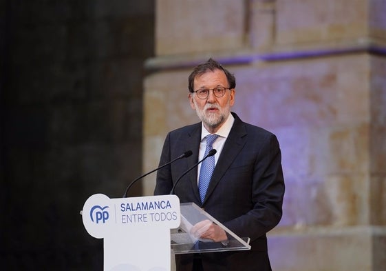 Mariano Rajoy, expresidente del Gobierno