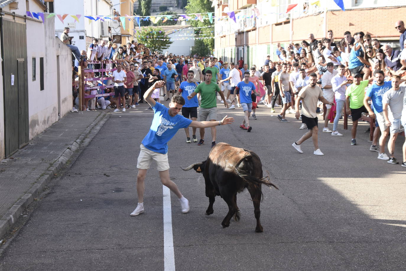 Carreras taurinas en el Barrio Nuevo