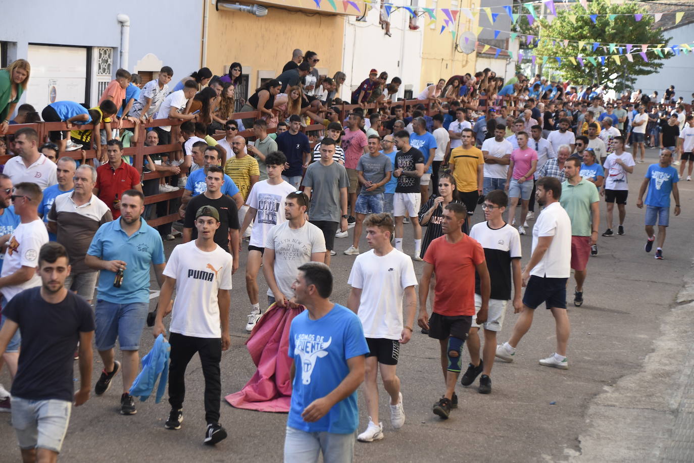 Carreras taurinas en el Barrio Nuevo