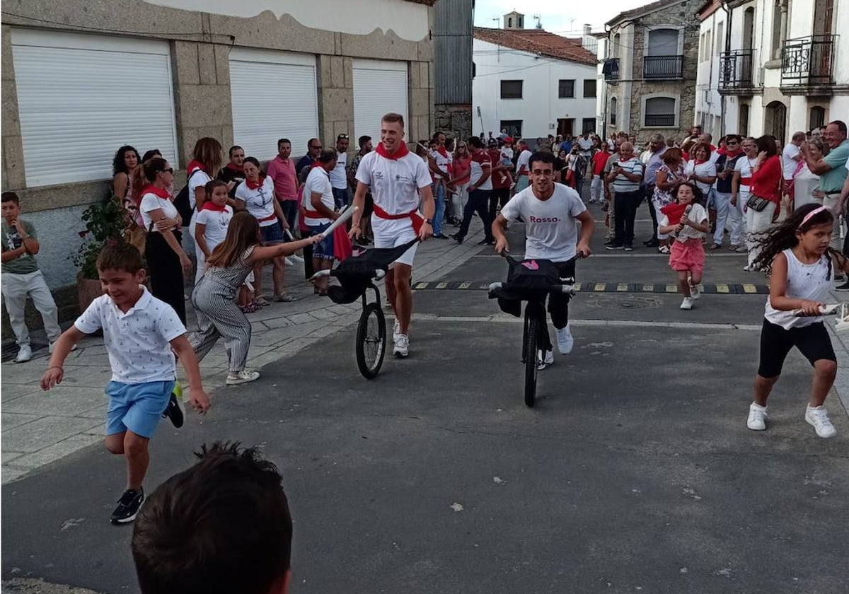 Los encierros de San Fermín llegan a la provincia de Salamanca