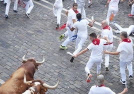 Los Cebada Gago volvieron a sembrar el pánico en las calles de Pamplona