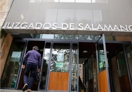 Los Juzgados de la plaza de Colón en Salamanca.