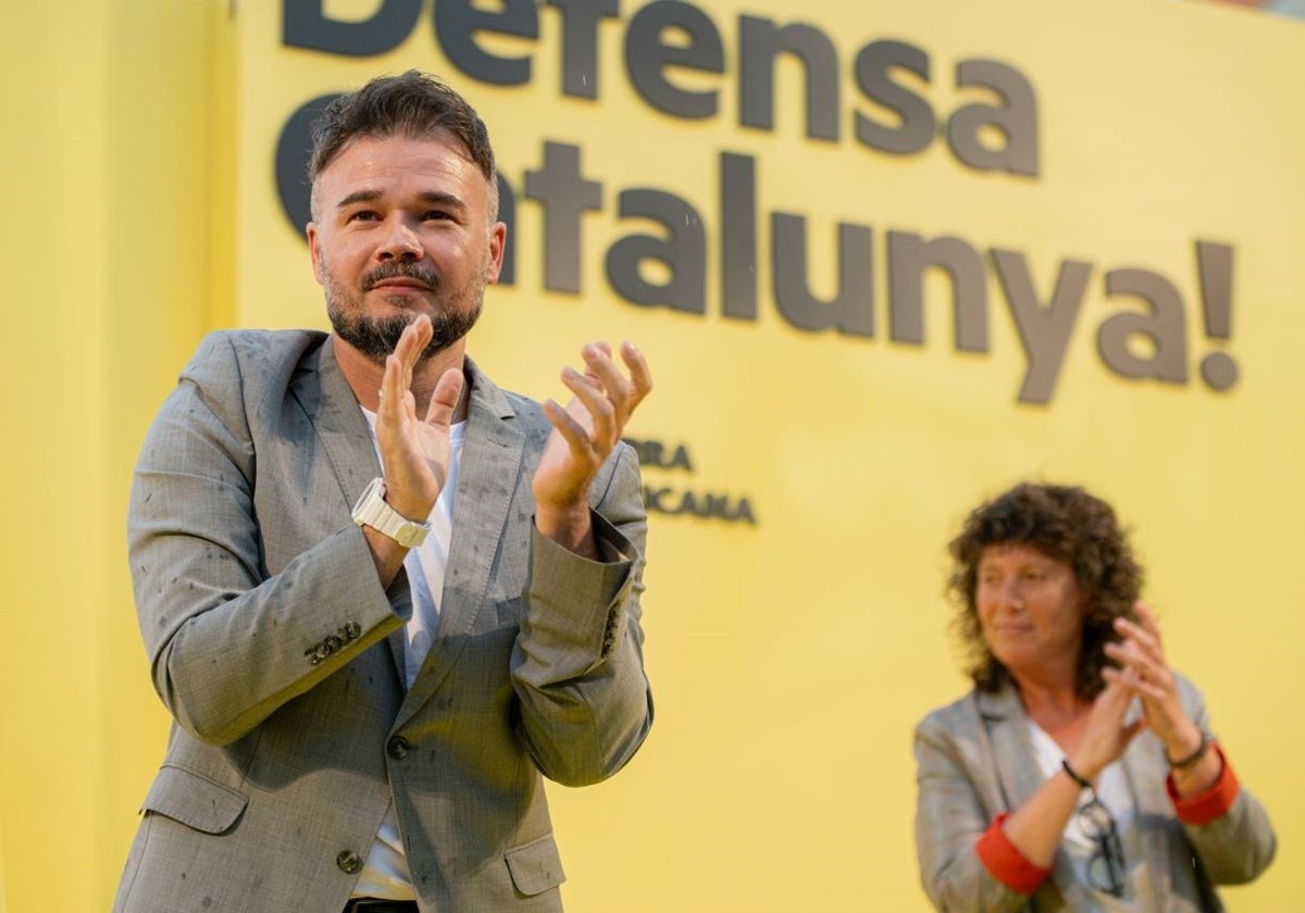 El número 1 de ERC para las elecciones al Congreso el 23 de julio, Gabriel Rufián