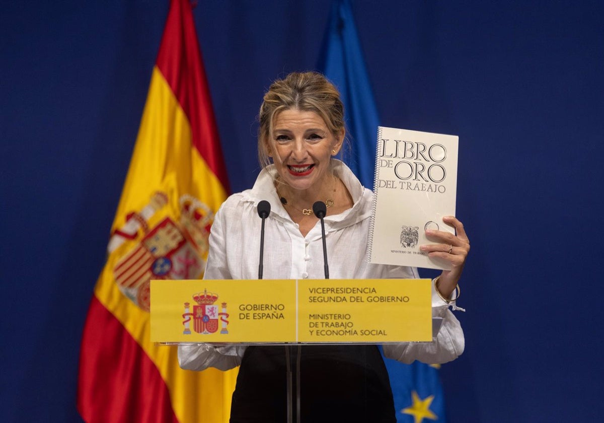 Yolanda Díaz, vicepresidenta segunda del Gobierno