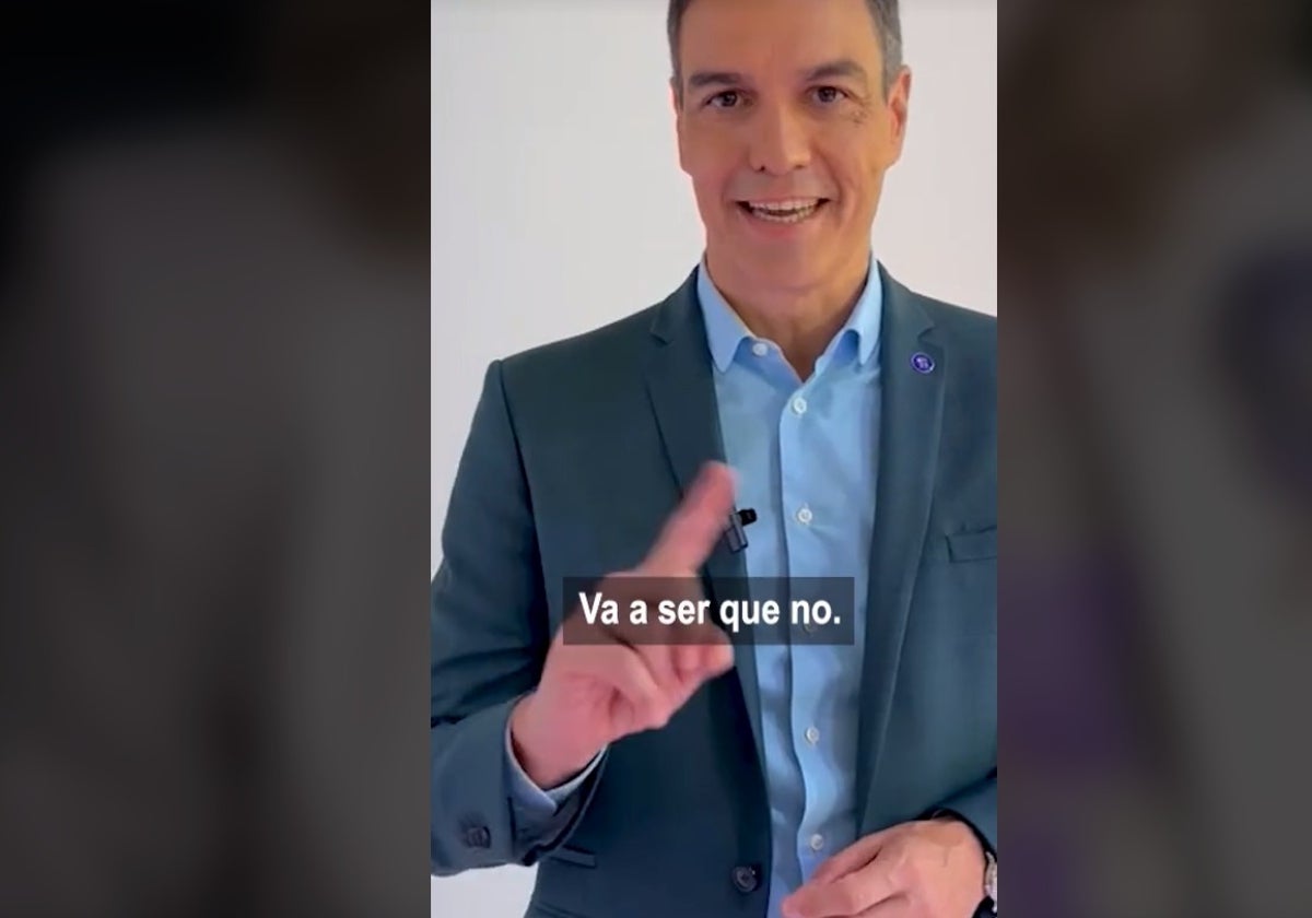 Captura de pantalla del TikTok del PSOE.