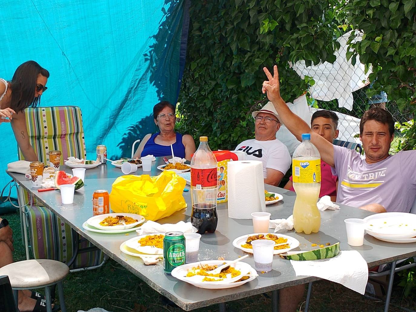 La paella reúne a Villoruela