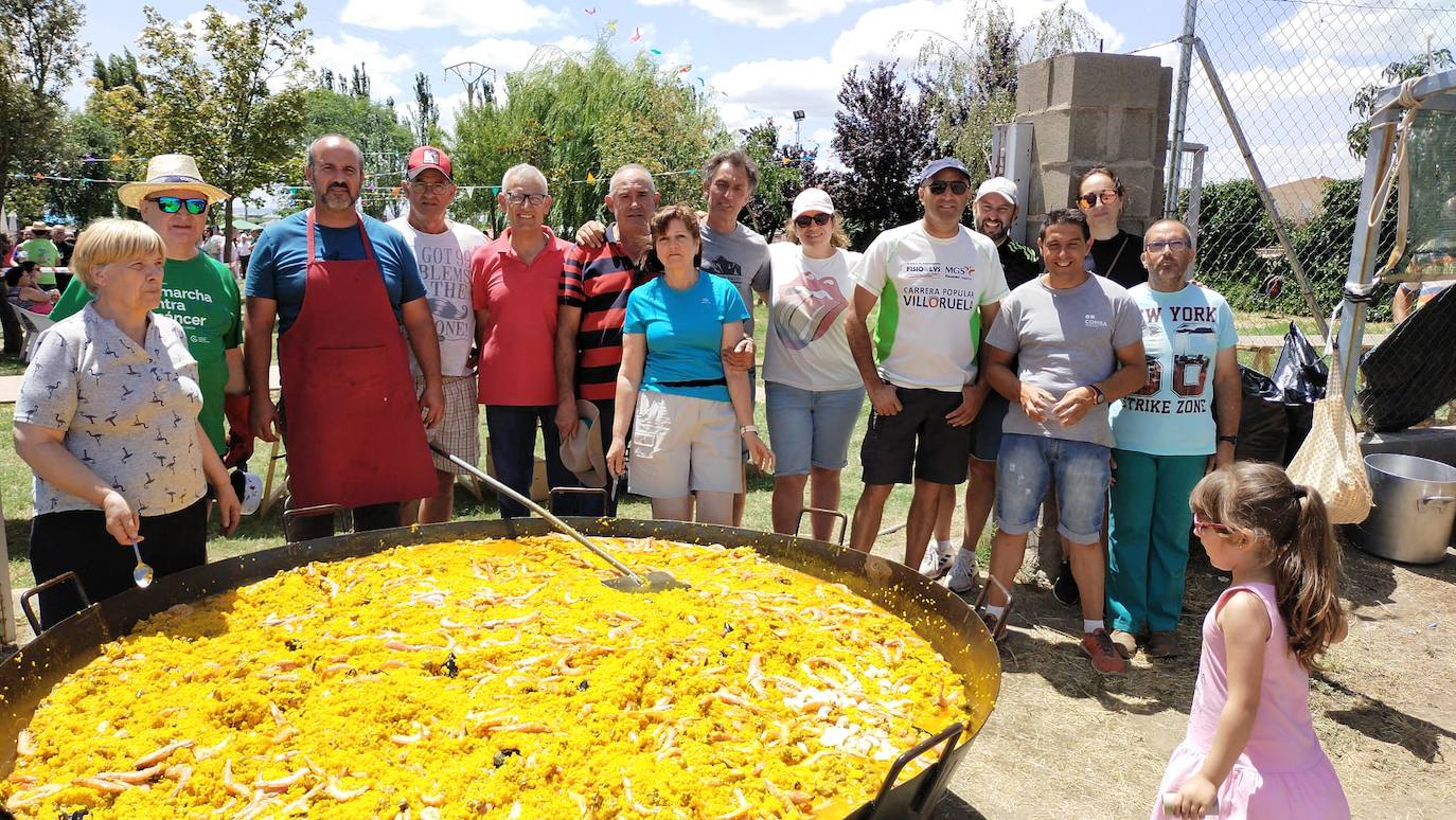 La paella reúne a Villoruela