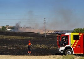 Los Bomberos, en una intervención de archivo