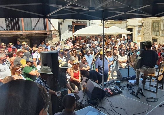 Candelario ha disfrutado también de actuaciones dentro del Festival Internacional de Blues.