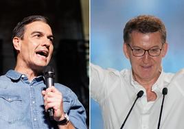 Pedro Sánchez resiste el empuje de Feijóo.