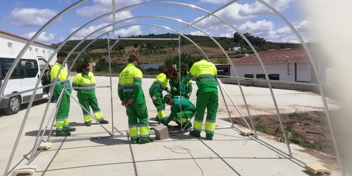 «Jardines para la reflexión» en Serradilla del Llano