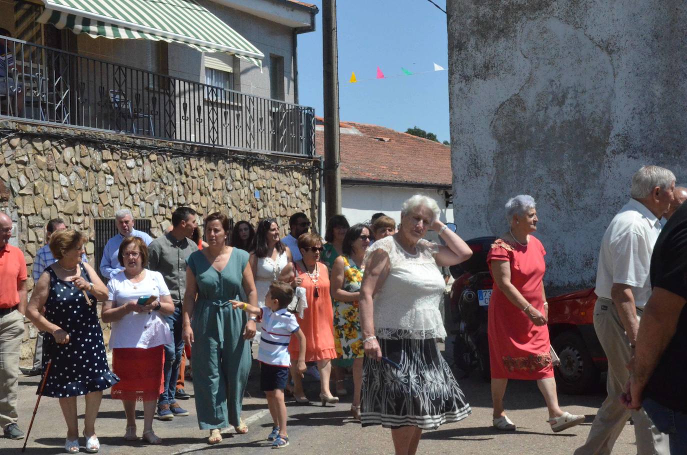 Culminan las fiestas de Rinconada de la Sierra con la procesión de Santiago Apóstol