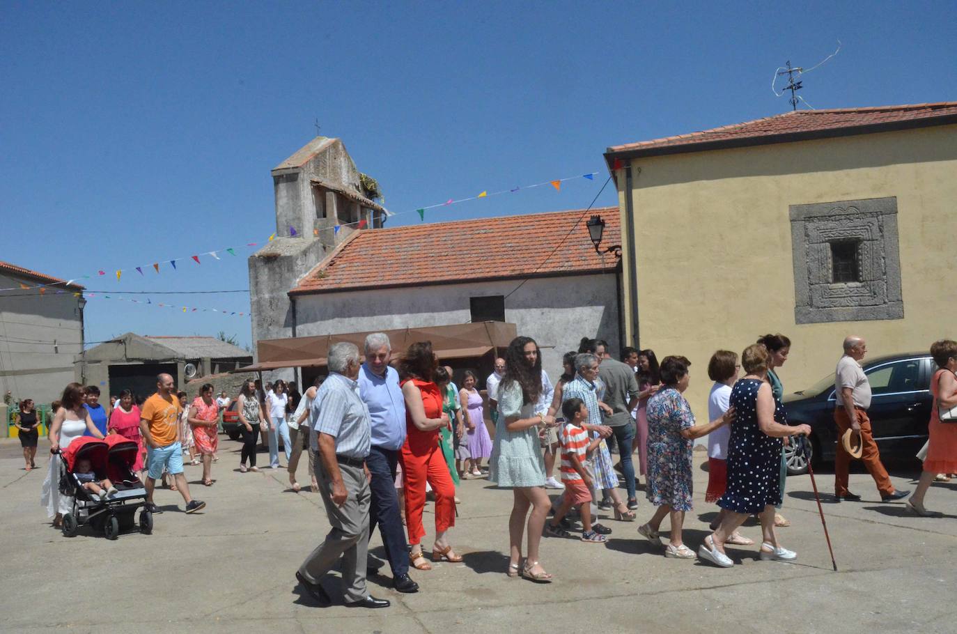 Culminan las fiestas de Rinconada de la Sierra con la procesión de Santiago Apóstol