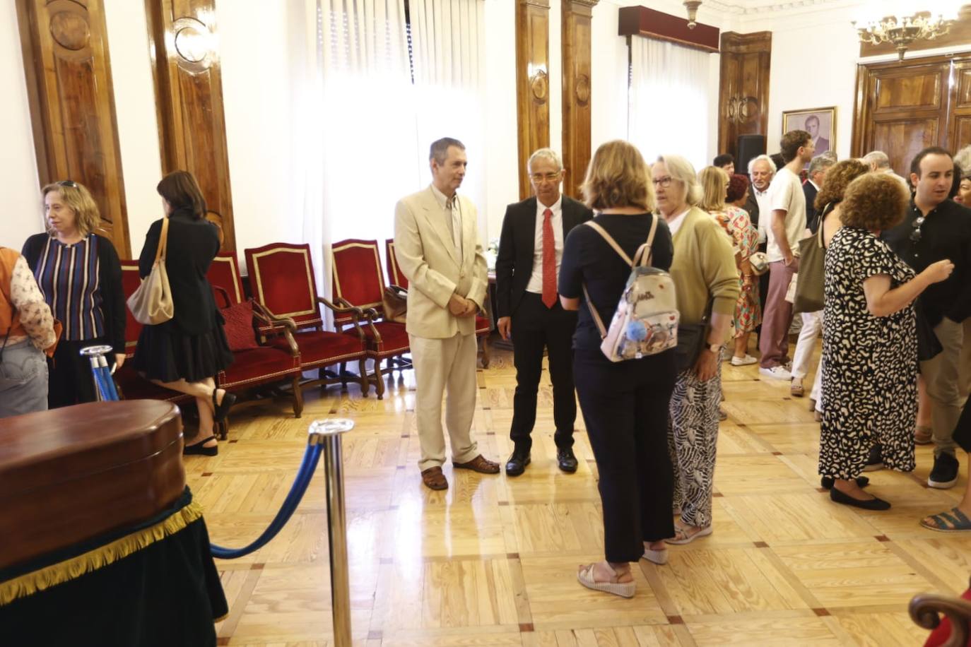 La sociedad de Salamanca se despide de Encarnación Pérez