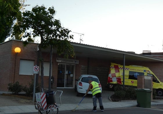 Entrada del centro de salud de Peñaranda de Bracamonte.