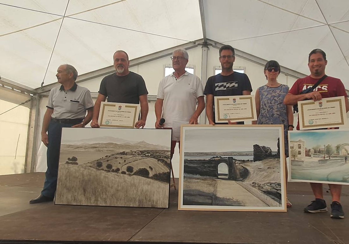 Ganadores del concurso celebrado el año pasado en Salvatierra.