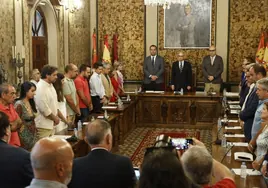 Rifirrafe entre PP y VOX en el primer pleno de la Diputación por la composición de la Junta de Gobierno