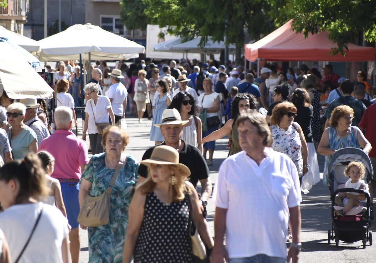 Ciudad Rodrigo reivindica su esencia comercial en el Martes Chico