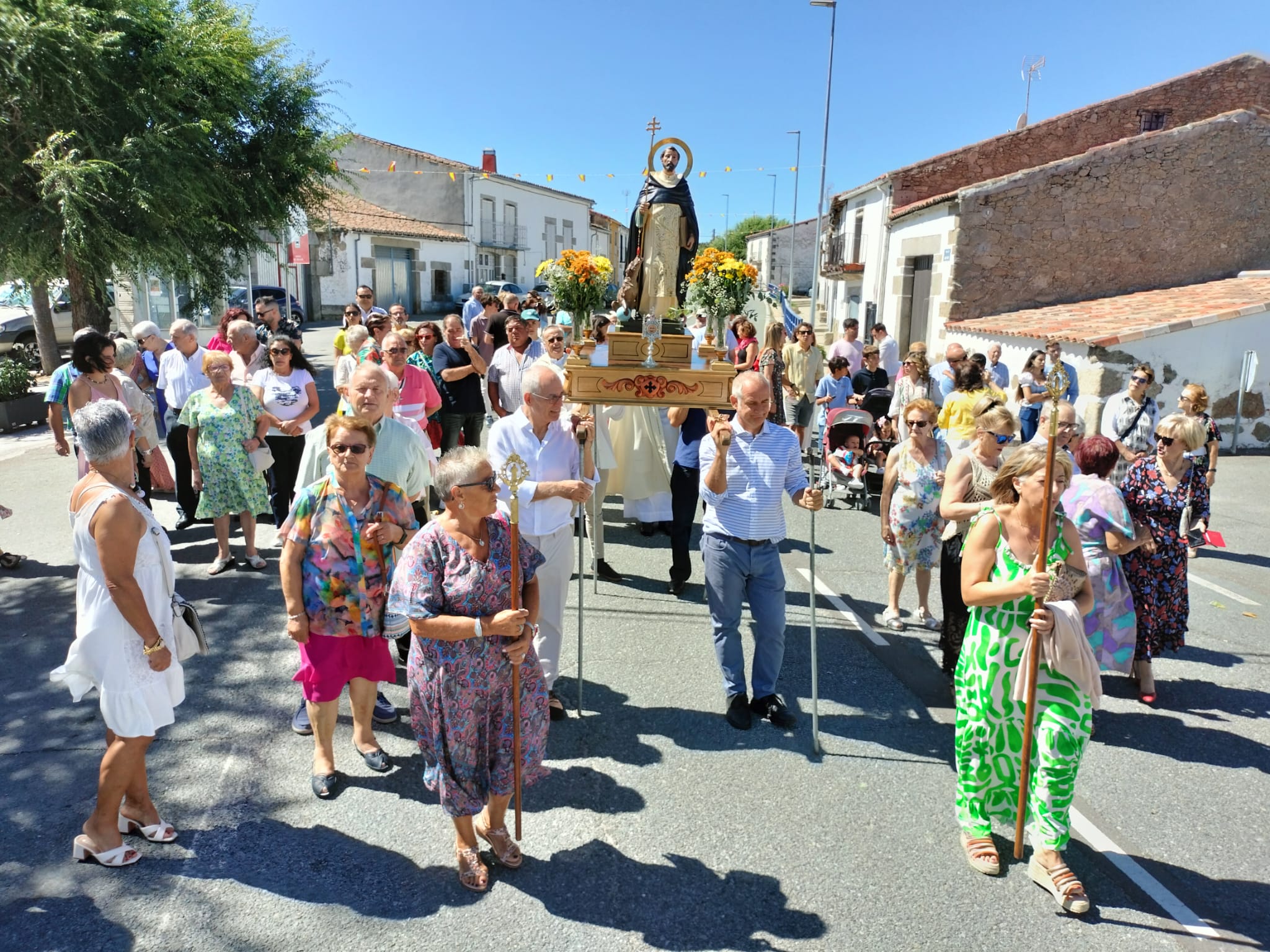Día grande en honor a Santo Domingo de Guzmán en Nava de Béjar