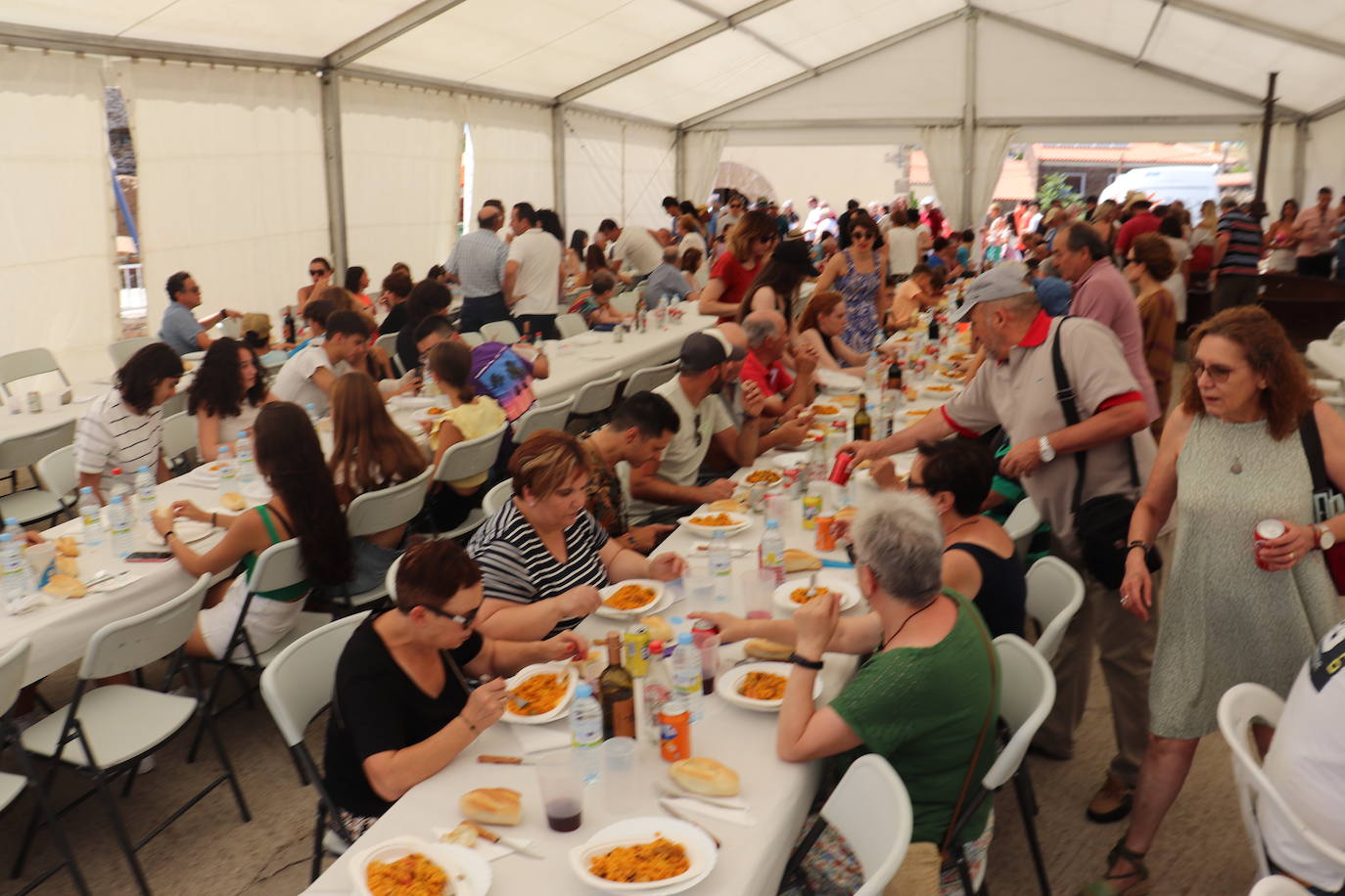 Salvatierra de Tormes disfruta de la fiesta con el mejor sabor de boca