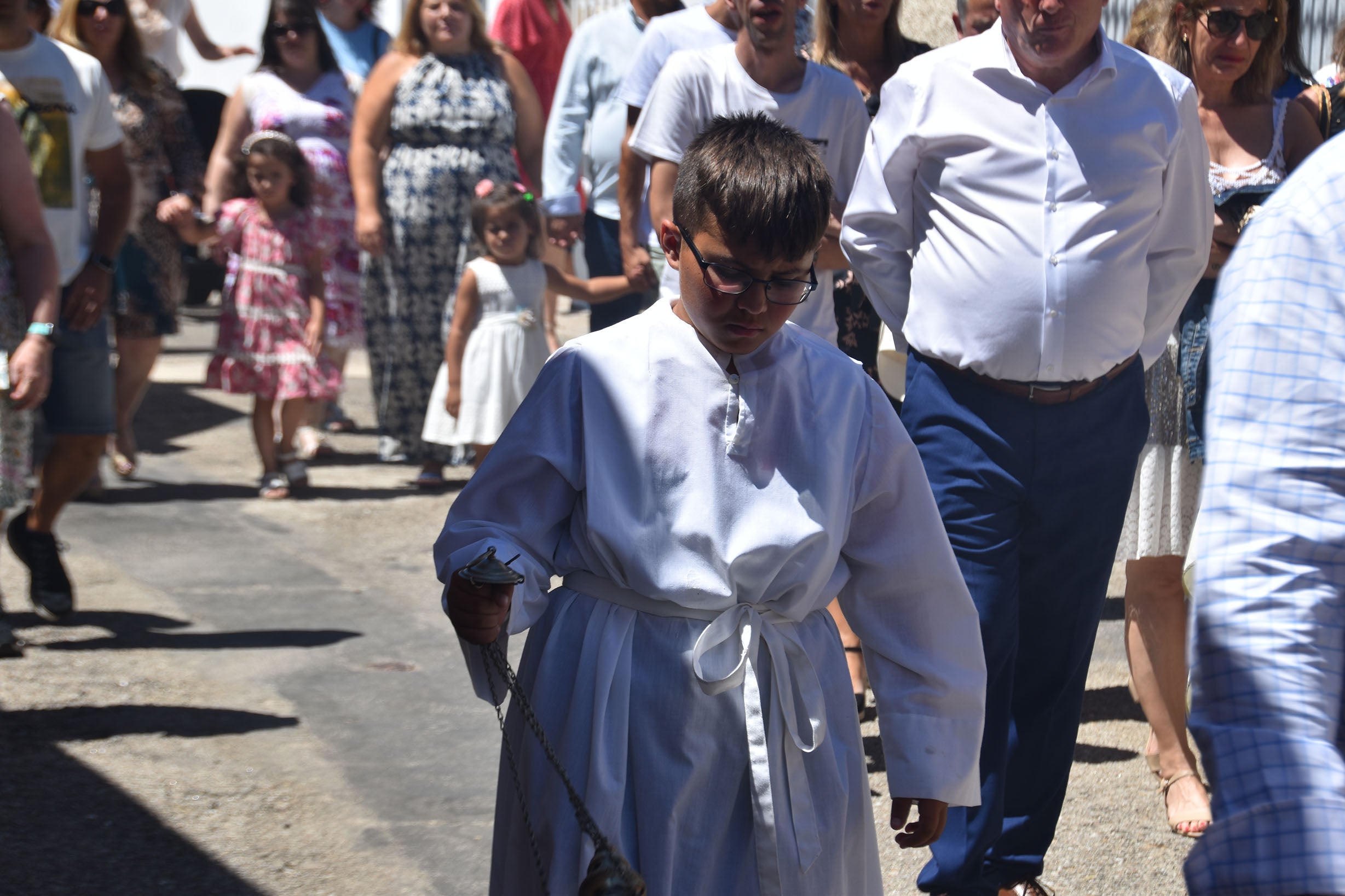 Moriscos despide sus fiestas en honor a la Virgen Peregrina con el tradicional repique de campanas