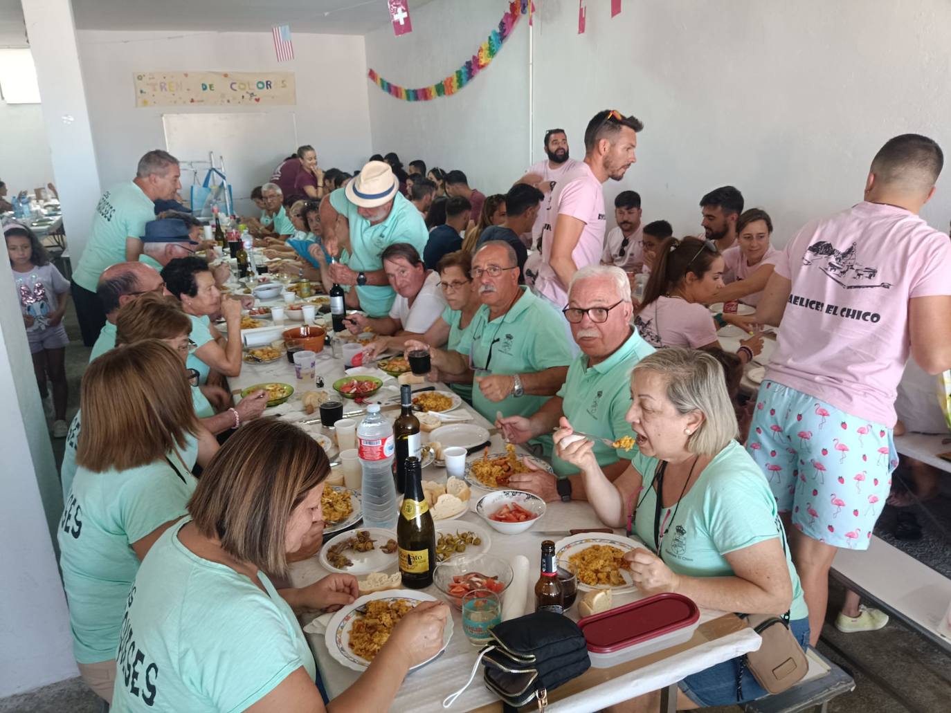 Las peñas cocinan por San Benito