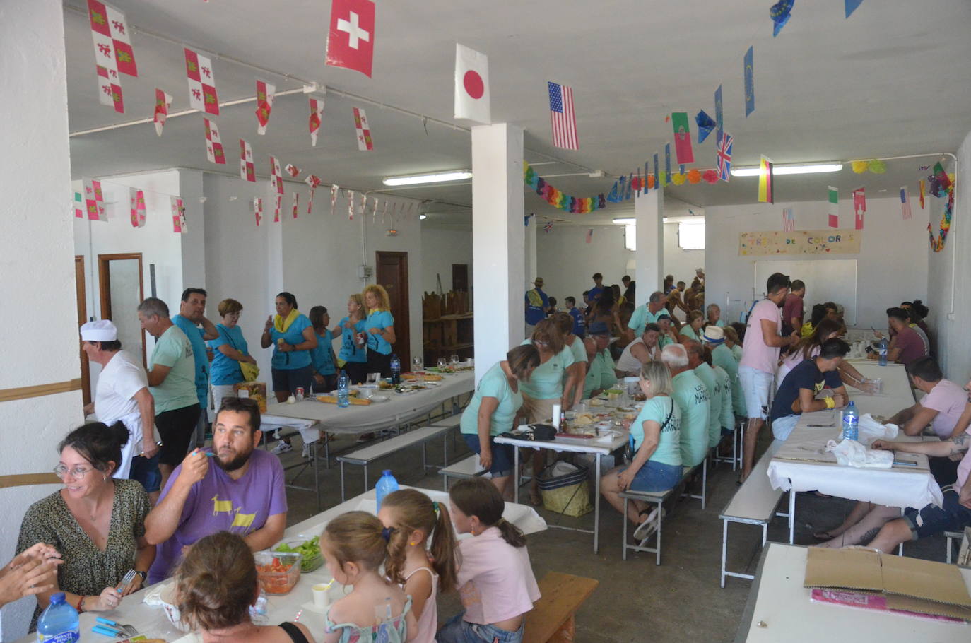 Las peñas cocinan por San Benito